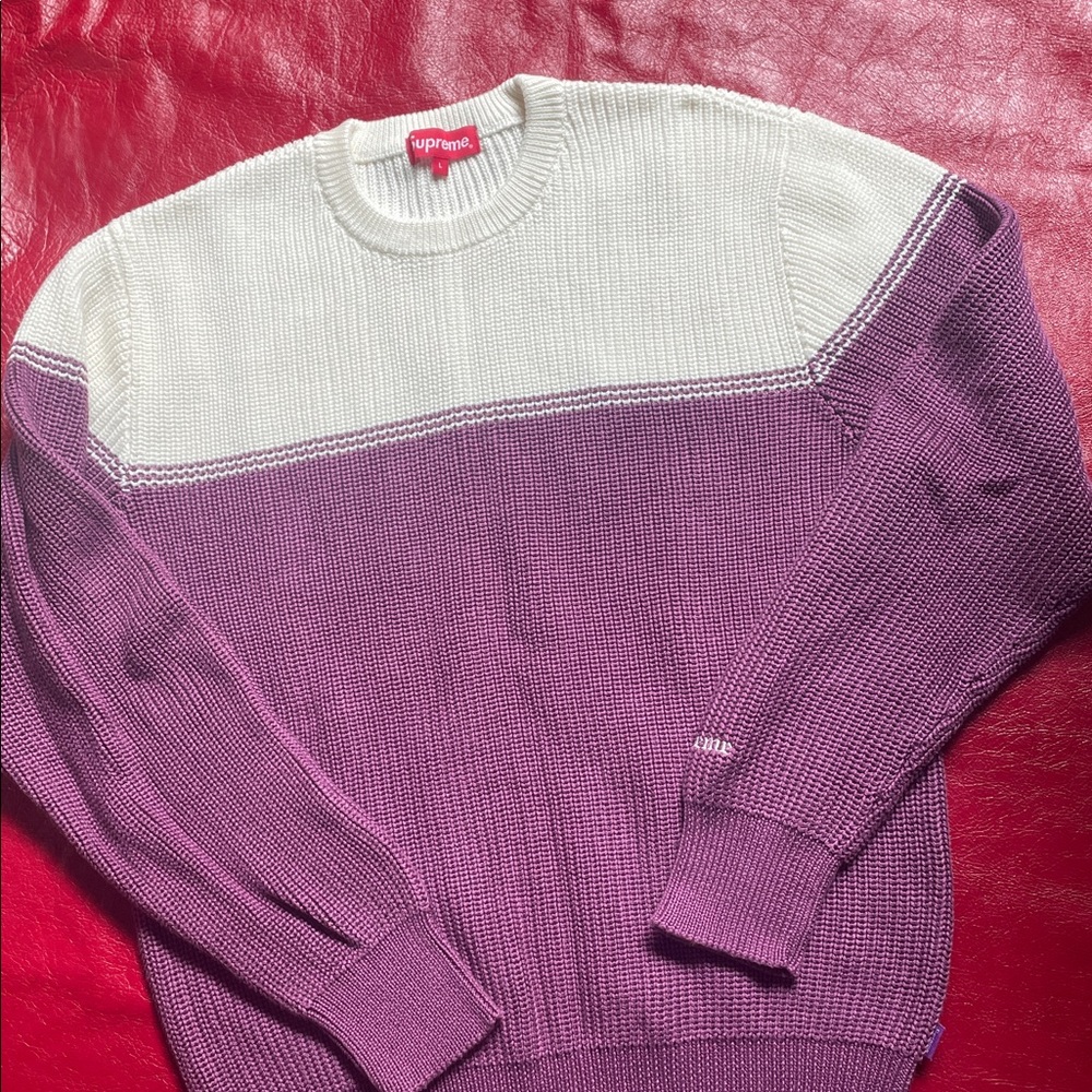 Supreme Alpine sweater. Appears to have never been worn.